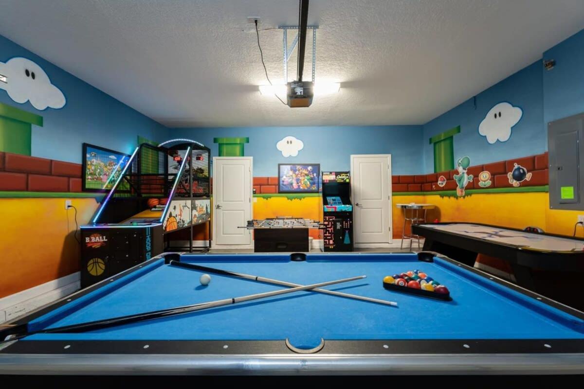 Charming 9Br Villa W Theme & Game Rooms By Disney Kissimmee Exterior photo
