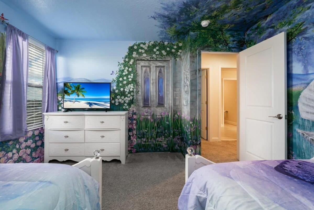 Charming 9Br Villa W Theme & Game Rooms By Disney Kissimmee Exterior photo